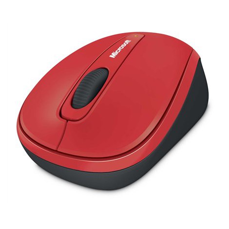 Microsoft | Wireless mouse | WMM 3500 | Black, Red